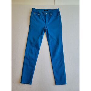 Lauren‎ Ralph Lauren Premier Skinny Cropped Blue Jeans Size 2